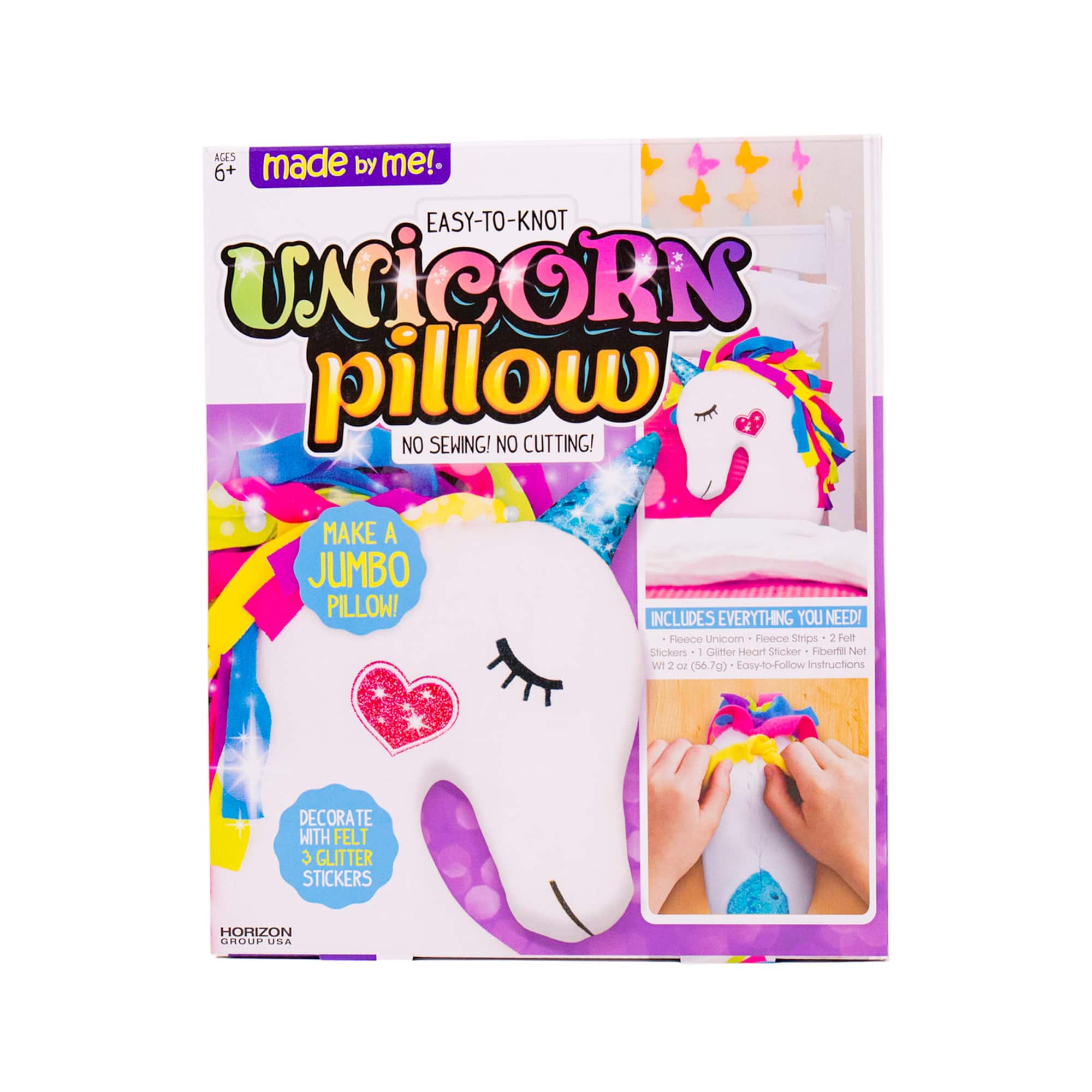 Made By Me!® Unicorn Pillow